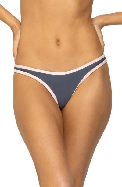Edikted Dina Contrast Bikini Bottoms