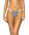 Edikted Dini Stripe Bikini Bottoms