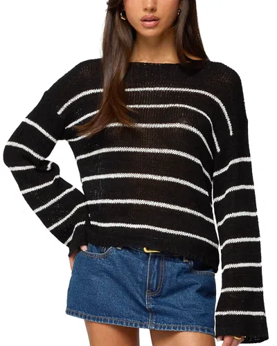 EDIKTED DROP SHOULDER LIGHT KNIT SWEATER