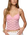 Edikted Eira Sheer Lace Tank Top