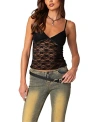 Edikted Eira Lace Camisole In Black