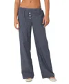 Edikted Ellery Pull-on Boxer Style Pants In Navy