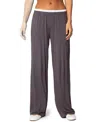 Edikted Elsa Layered Pants In Gray