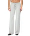 Edikted Embryn Knit Drawstring Pants In Gray