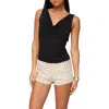 Edikted Fiorella Cowl Neck Top