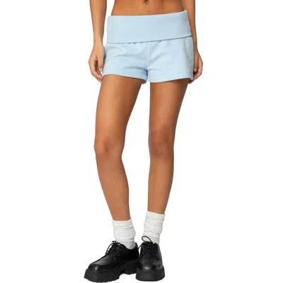 EDIKTED EDIKTED FOLDOVER SWEAT SHORTS