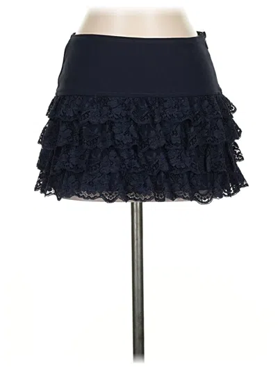 Pre-owned Edikted Formal Skirt In Blue