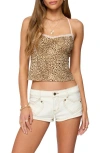 Edikted Gal Leopard Print Tank Top