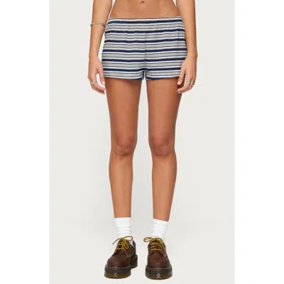 EDIKTED EDIKTED GLENNON STRIPE LOW RISE SHORTS