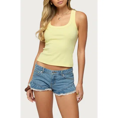 Edikted Harlowe Racerback Rib Tank In Multi