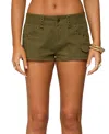 Edikted Hazen Grommet Low Rise Shorts