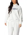 Edikted Miss  Oversize Hoodie In White