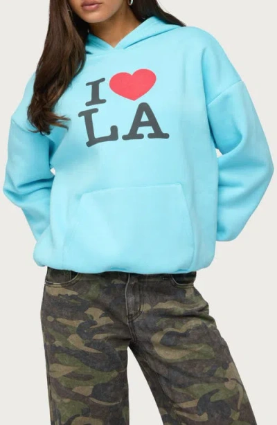 Edikted I Heart La Hoodie In Blue