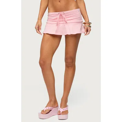 Edikted In Your Dreams Peplum Skort In Pink