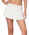 Edikted Iona Chiffon Ruffle Mini Skirt In White