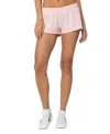 Edikted Irene Pointelle Microshorts In Pink