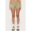Edikted Isara Striped Shorts In Multi