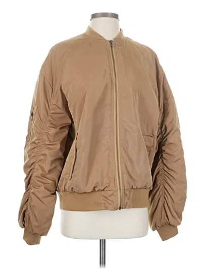 Pre-owned Edikted Jacket In Brown