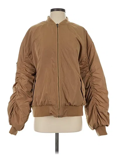 Pre-owned Edikted Jacket In Brown
