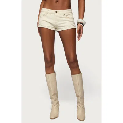 EDIKTED EDIKTED JAGGER LOW RISE DENIM SHORT
