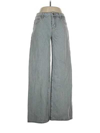 Pre-owned Edikted Jeans In Gray