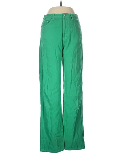 Pre-owned Edikted Jeans In Green