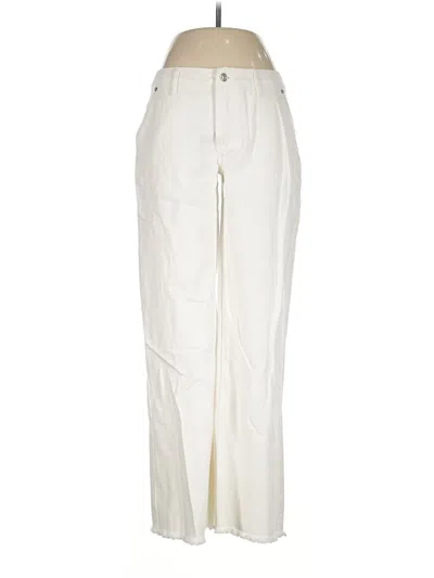 Pre-owned Edikted Jeans In Ivory