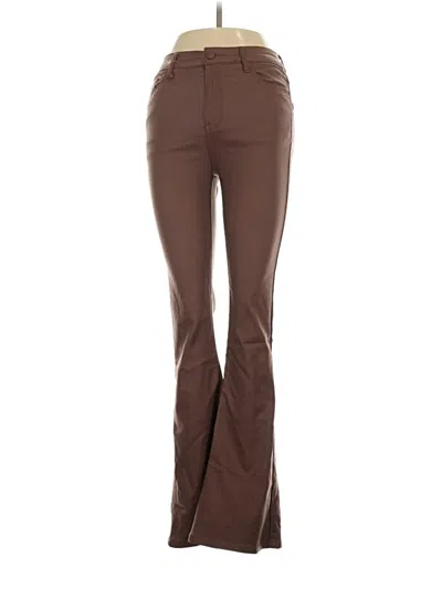 Pre-owned Edikted Jeggings In Brown