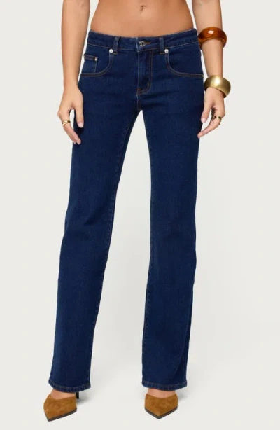 EDIKTED EDIKTED JEMIMA LOW RISE STRAIGHT LEG JEANS