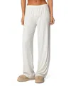Edikted Justina Lounge Pants In Gray Melange