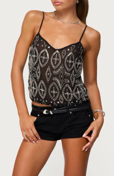 EDIKTED EDIKTED KALEESY BEADED CAMISOLE