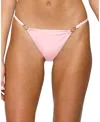 Edikted Kaya Bikini Bottoms In Pink