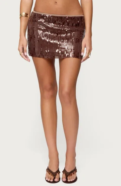EDIKTED EDIKTED KAYLEE SEQUIN MINISKIRT