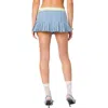 Edikted Kayleigh Plaid Pleated Low Rise Miniskirt In Mix