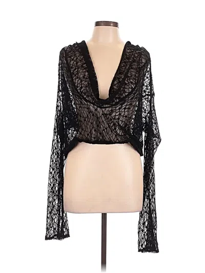 Pre-owned Edikted Kimono In Black