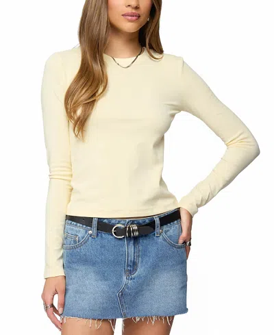 EDIKTED KIYAN LONG SLEEVE T SHIRT