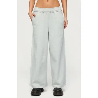 Edikted Kori Oversize Sweatpants In Gray