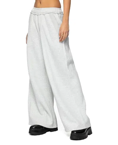 Edikted Kori Oversized Sweatpants In Gray