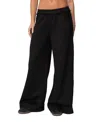 Edikted Kori Oversized Sweatpants In Black