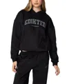 Edikted La Logo Hoodie In Black