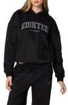 Edikted La Logo Hoodie In Black