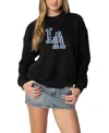 Edikted La Plaid Sweatshirt In Black