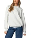 Edikted Laurey Oversized Sweatshirt In Gray-melange