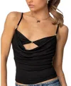 Edikted Layered Cutout Camisole