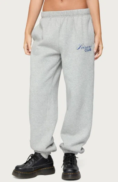 EDIKTED EDIKTED LEISURE CLUB SWEATPANTS