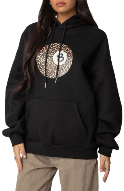 EDIKTED EDIKTED LEOPARD 8 OVERSIZE HOODIE