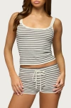 Edikted Lillian Stripe Camisole In White