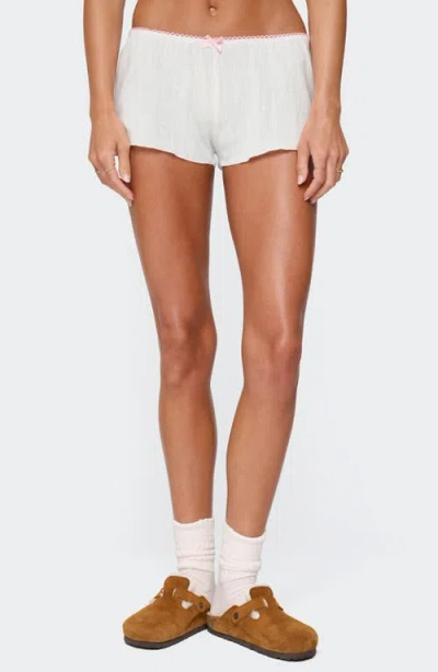 EDIKTED EDIKTED LINNY POINTELLE LOW RISE MICROSHORTS
