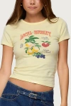 Edikted Local Market Graphic T Shirt In Yellow