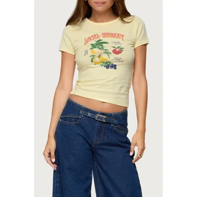 EDIKTED EDIKTED LOCAL MARKET GRAPHIC T-SHIRT